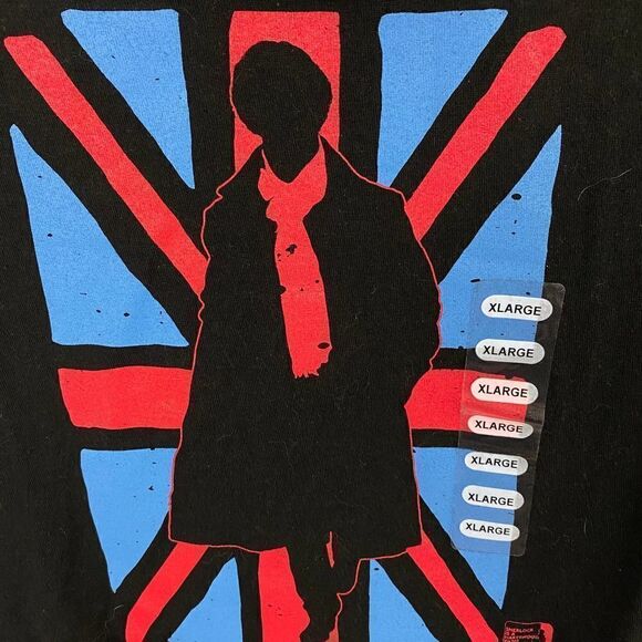 BBC Sherlock Holmes Graphic Black T-Shirt Size XL - Picture 4 of 6